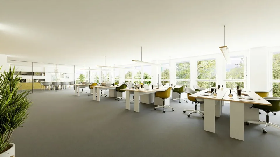 Büro mit Perspektive - direkt am See und nah am Zentrum