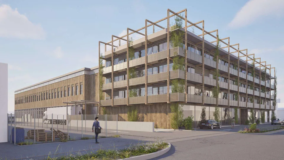 Coming soon - Regensdorf - Nachhaltiges Gewerbegebäude Althardstrasse 147