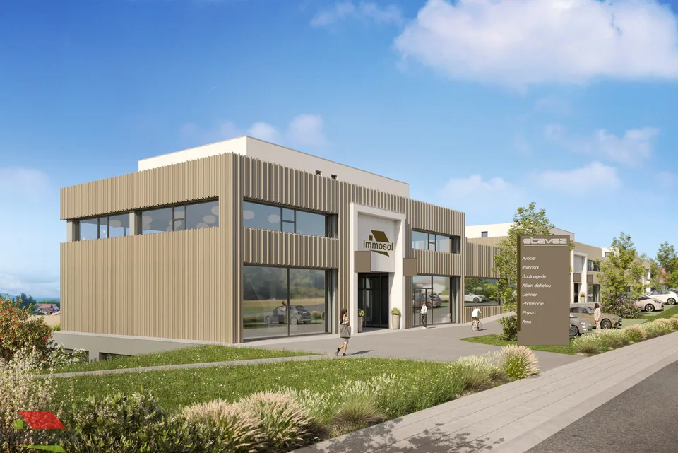 Local commercial à louer de environ 135 m2 au rez-de-chaussée