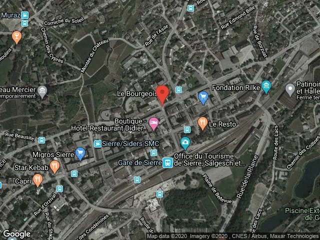 GARAGENBOX ZU VERMIETEN IN EINER UNTERIRDISCHEN PARKPLATZ IN SIERRE