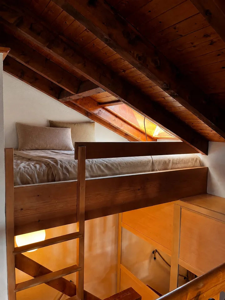 Spacious and furnished studio for rent in Brassus.