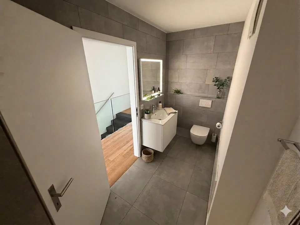 Magnifico triplex luminoso di 4,5 stanze con terrazza a Porrentruy – foto 7 di 13