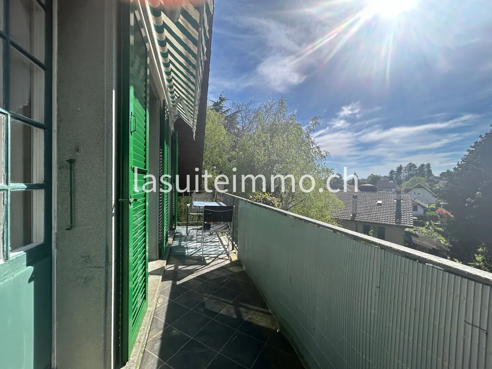 Exklusiv in Morges - 4,5-Zimmer-Wohnung mit Balkon – Foto 6 von 7