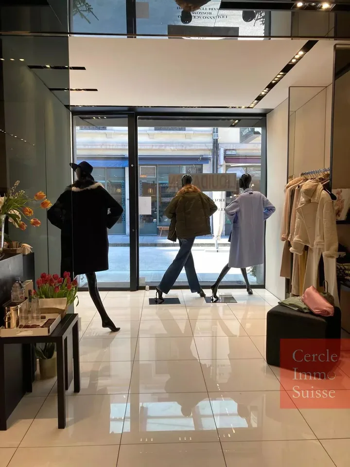 À VENDRE – Boutique de prêt-à-porter haut de gamme à Genève