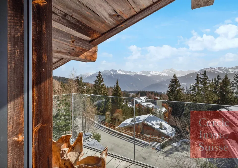 Außergewöhnliches Chalet mit 1'788 m² in Crans-Montana