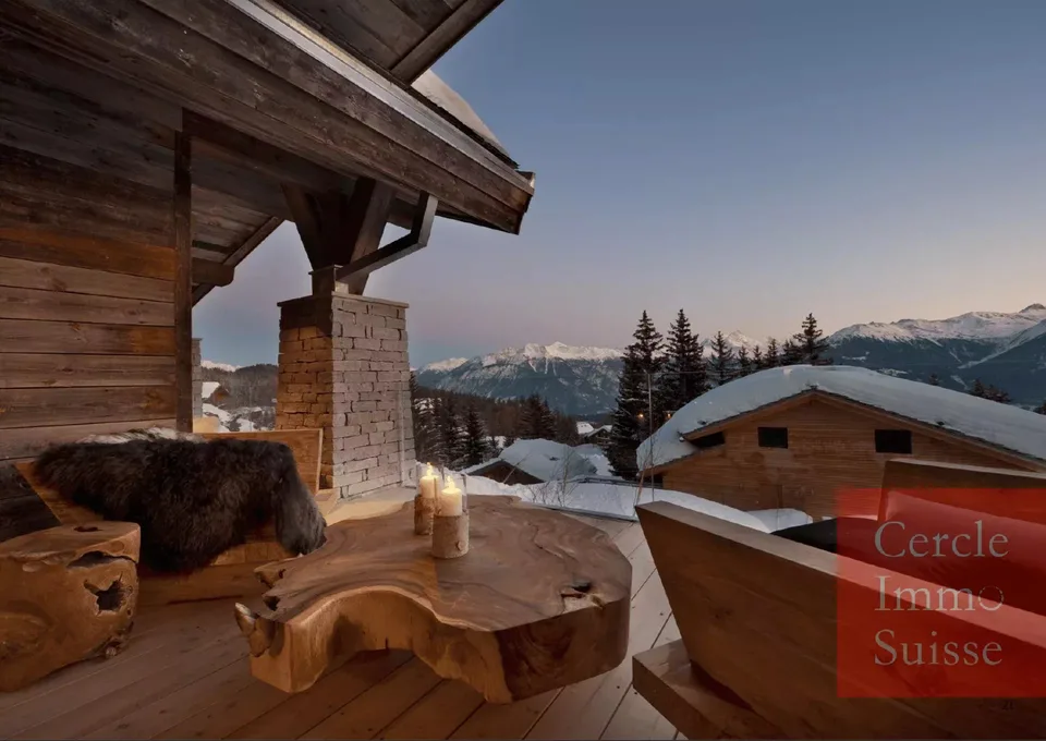 Außergewöhnliches Chalet mit 1'788 m² in Crans-Montana