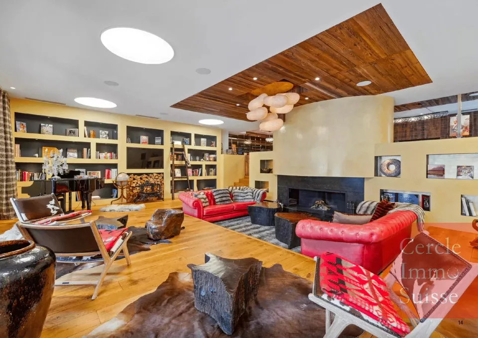 Außergewöhnliches Chalet mit 1'788 m² in Crans-Montana – Foto 12 von 13