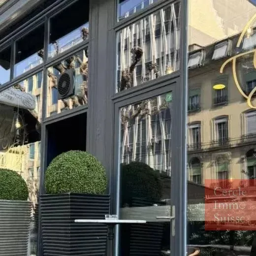 Rare à la vente : Restaurant clé en main au coeur de Genève