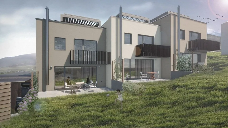 Villa mitoyenne sur les côteaux avec magnifique terrasse