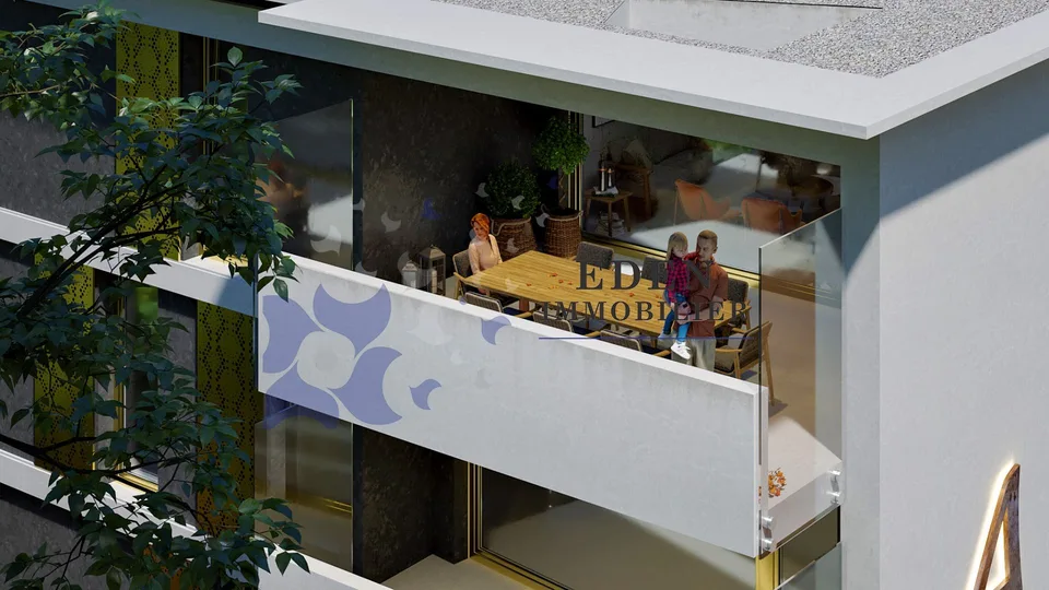 Appartement 3,5 pcs dans un cadre verdoyant