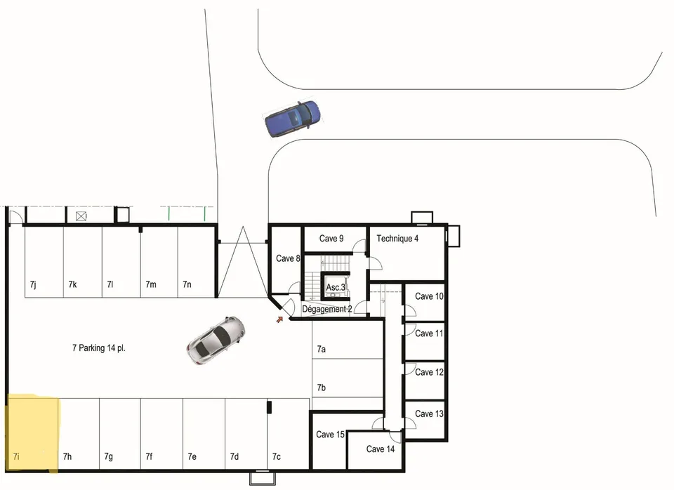 Wohnung 3,5 104 m2 Gartenebene – Foto 8 von 9