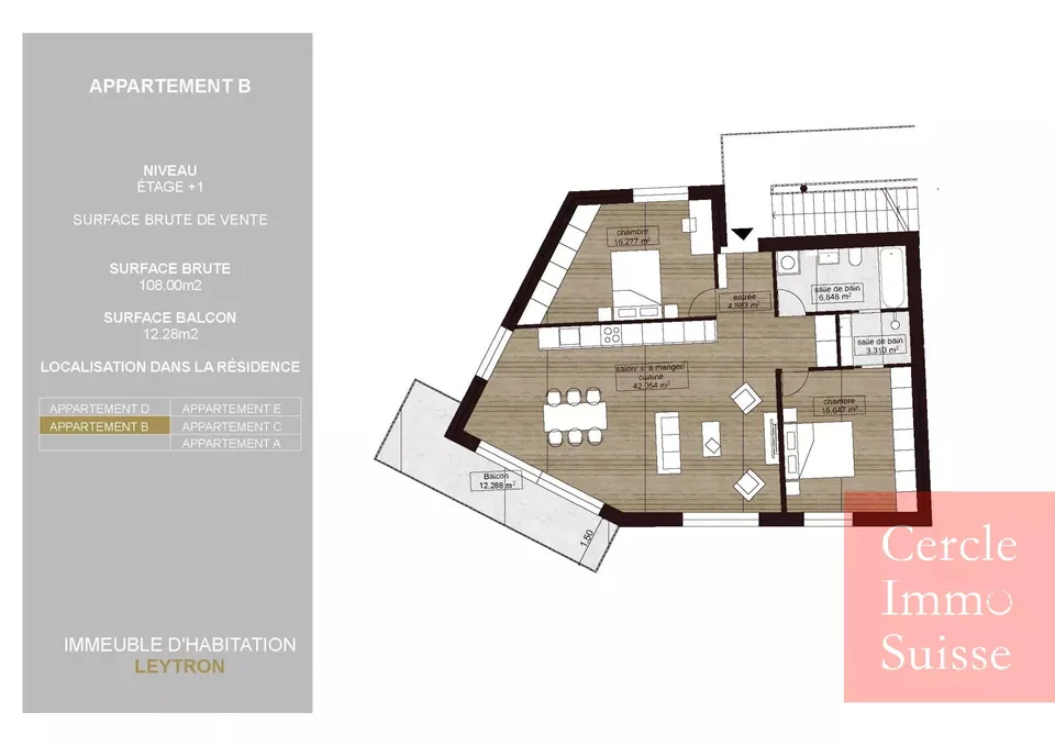 Neues Apartment nach Plan - Lot B – Foto 7 von 8