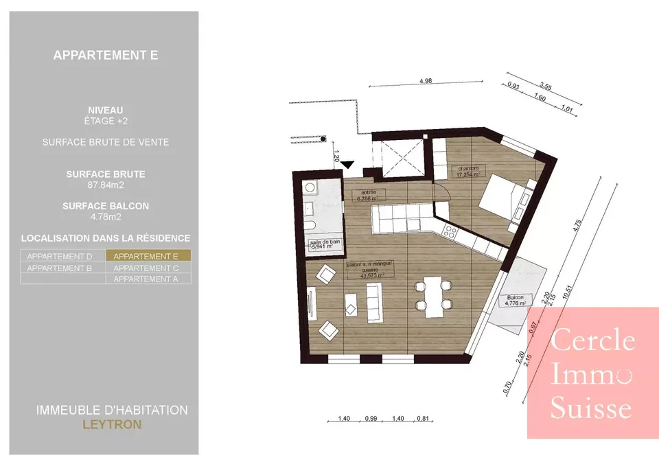 NEW APARTMENT ON PLAN - lot E