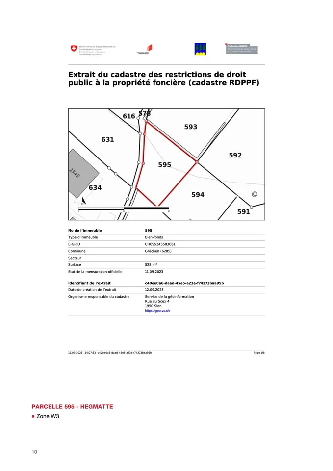 (3925) GRÄCHEN (VS) - 6 terrains constructibles à vendre – photo 9 sur 10