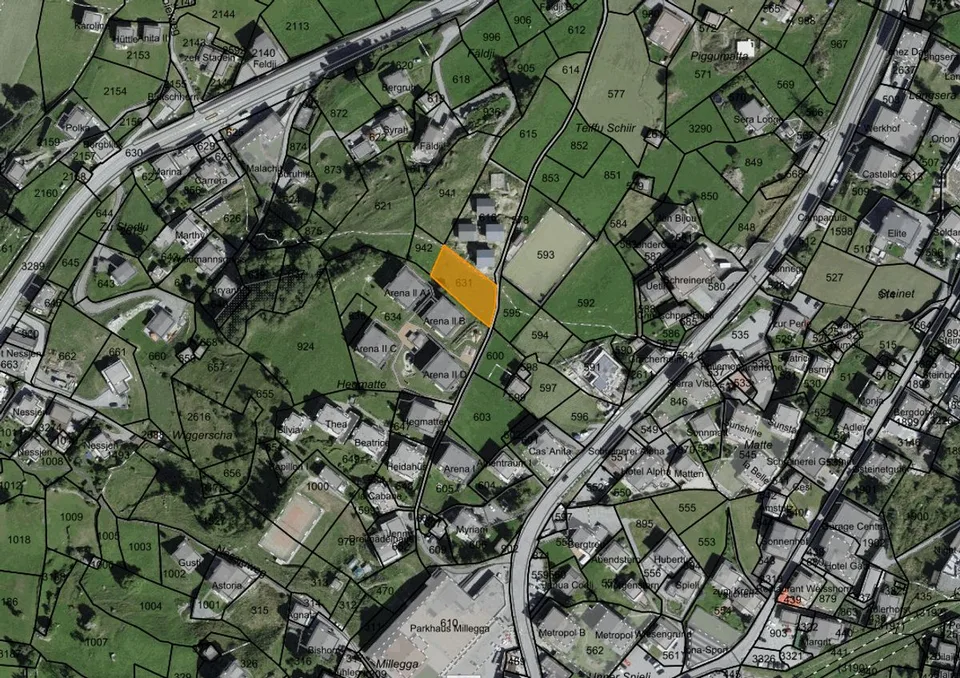 (3925) GRÄCHEN (VS) - 6 terrains constructibles à vendre