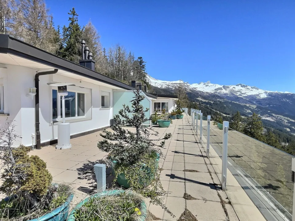 Bel attique d'exception avec vue panoramique sur les Alpes - 7.5 pièces - Crans-Montana