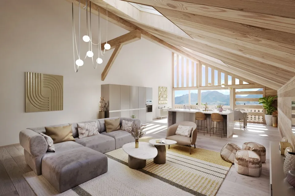 Nouvelle promotion à Choëx de deux appartements en duplex - lot B