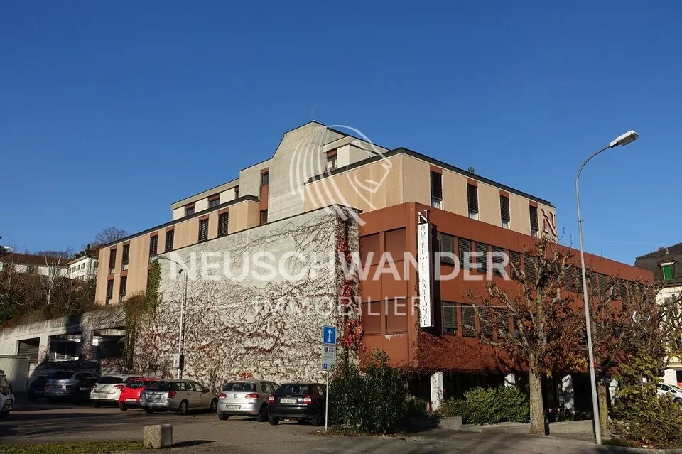 Im Herzen von Delémont gelegen, wunderschönes Mischgebäude