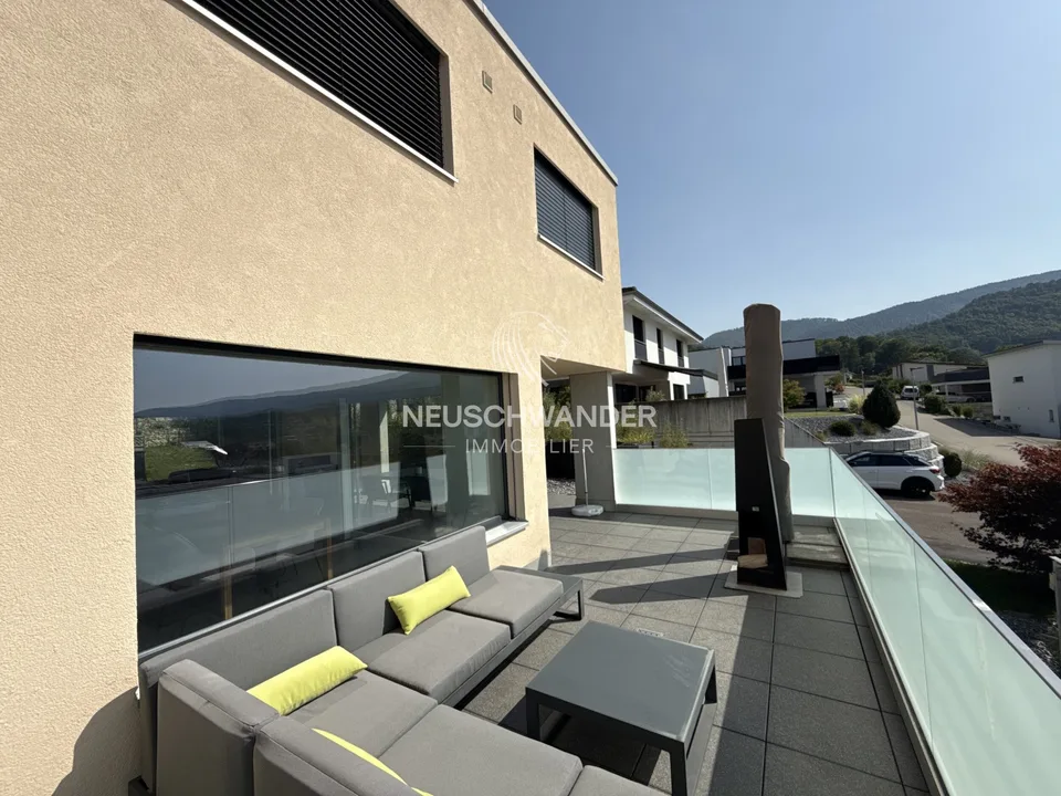 Moderne Familienhaus mit 6,5 Zimmern in Courrendlin