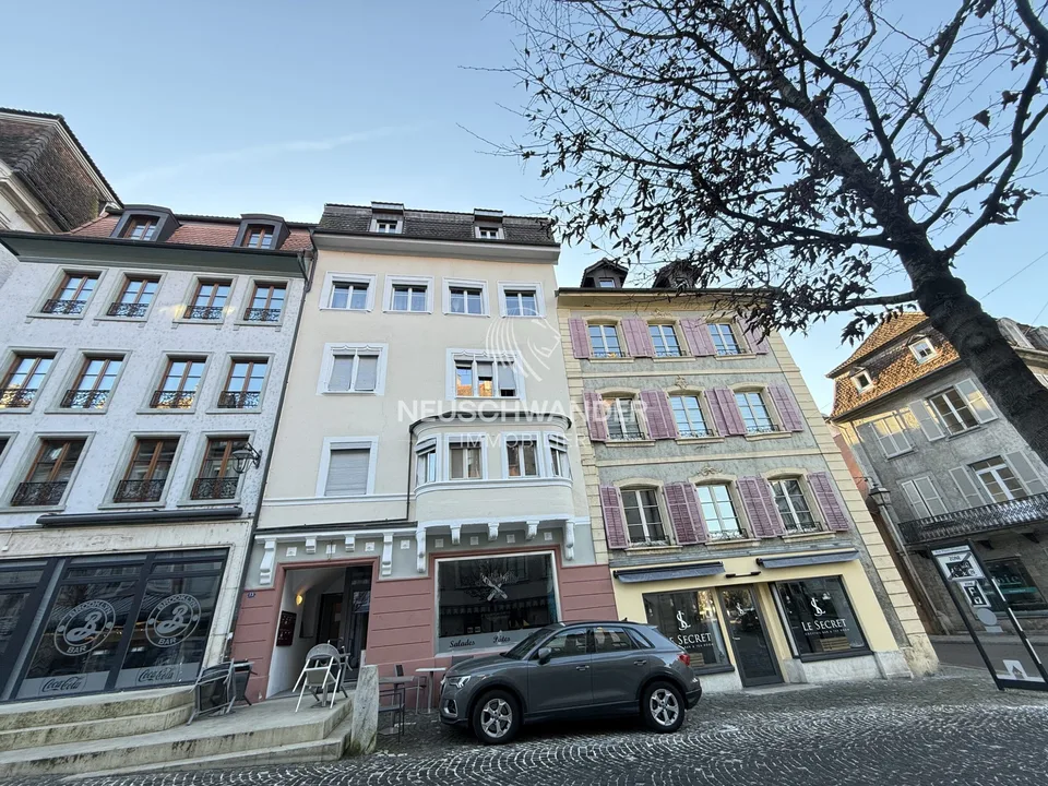 A Porrentruy à vendre 2 appartements en copropriété
