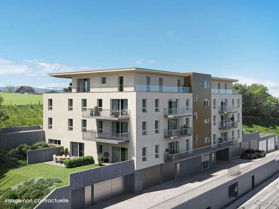 Appartement PPE de 3,5 pièces au 2ème étage à vendre à Porrentruy