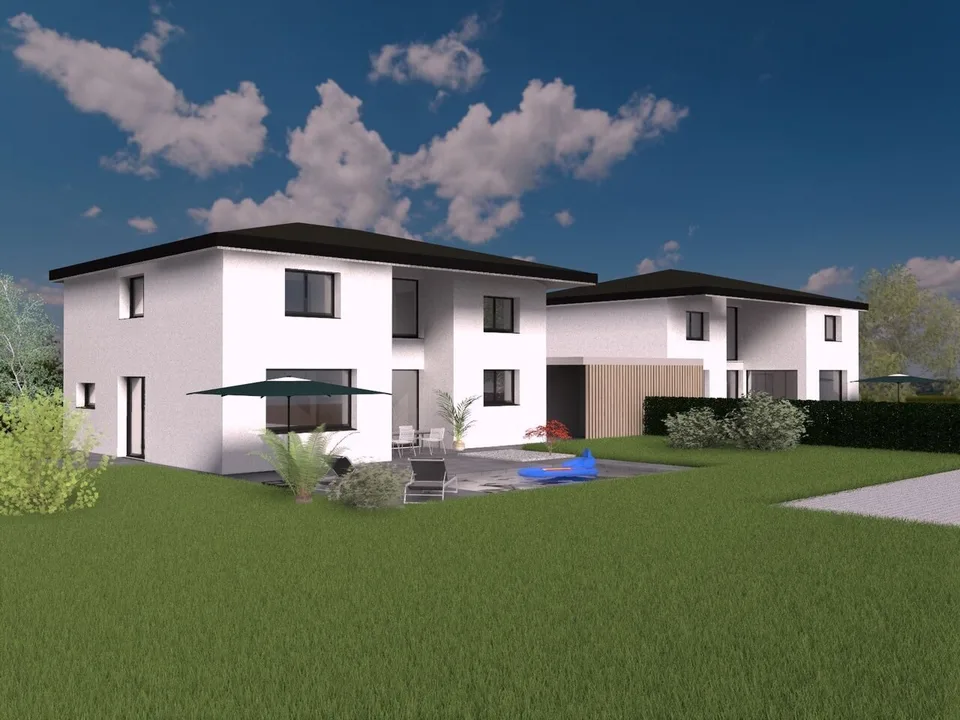 In vendita villa bifamiliare moderna di 6 stanze in costruzione a Courgenay