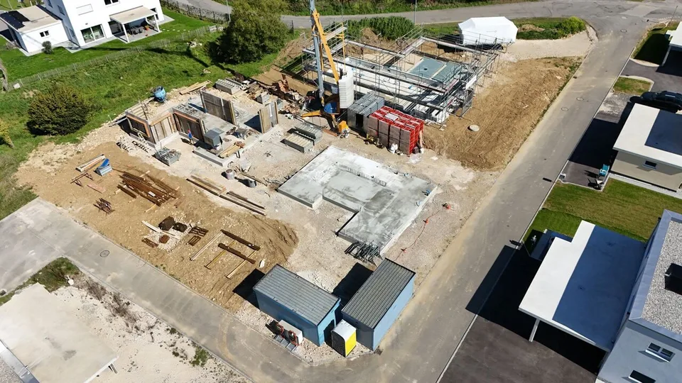 À vendre villa jumelée moderne de 6 pièces en construction à Courgenay