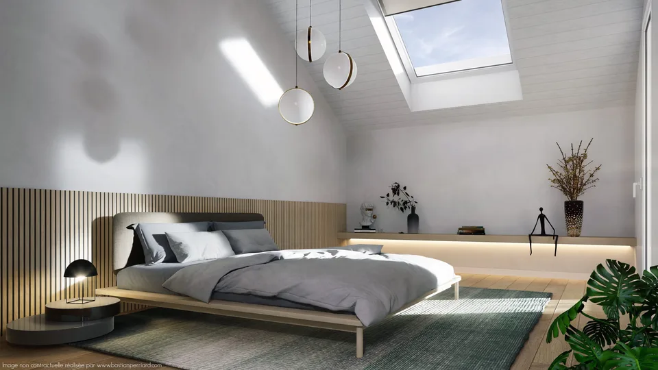 Zu verkaufen modernes 2,5-Zimmer-Apartment in Berlincourt
