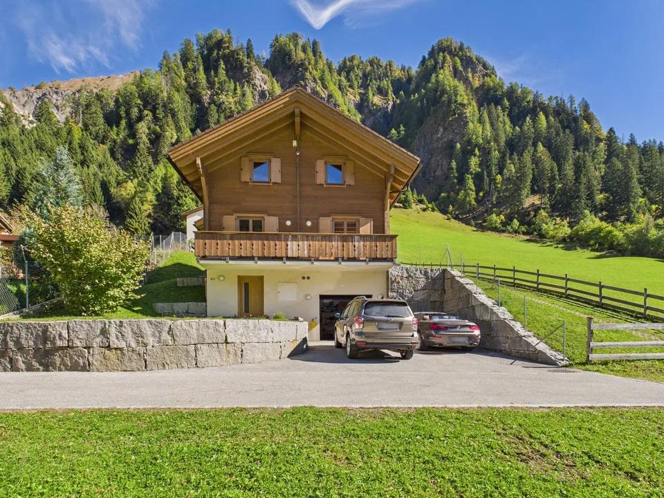 Bellissimo chalet con vista libera sulle montagne