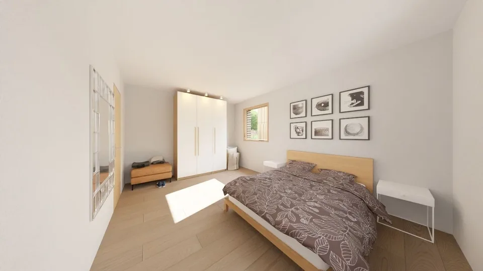 À vendre au rez appartement neuf de 2.5 pièces à Rocourt