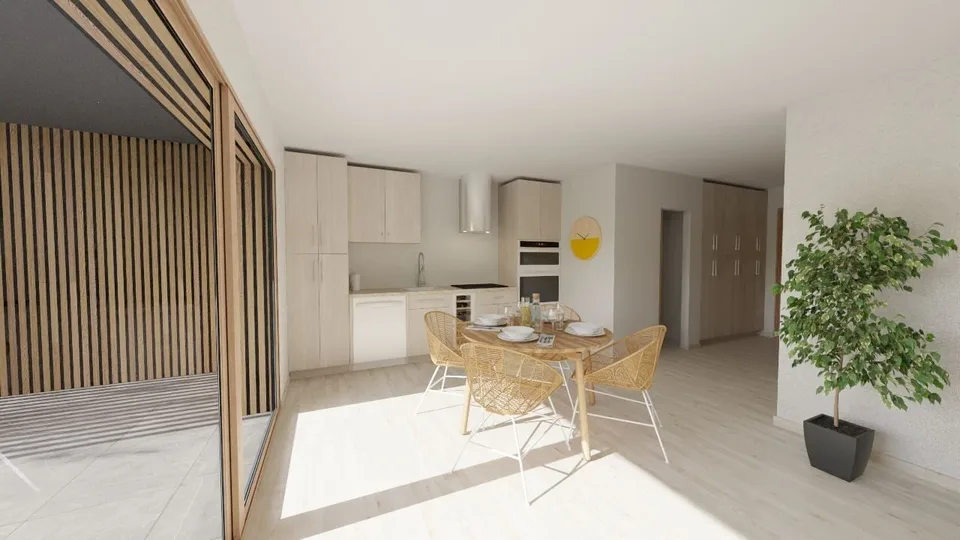 À vendre appartement neuf de 2.5 pièces au rez à Rocourt