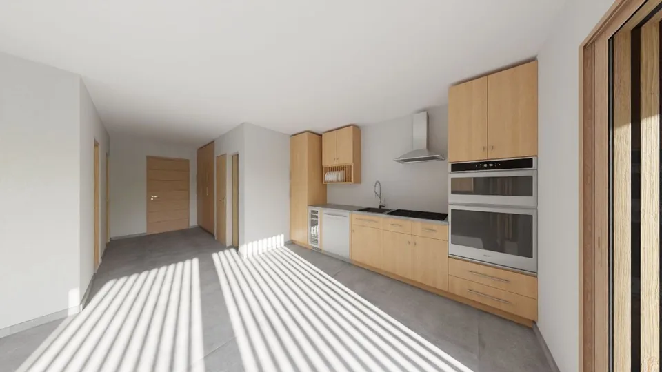 Zu verkaufen im 1. Stock neue 2,5-Zimmer-Wohnung in Rocourt