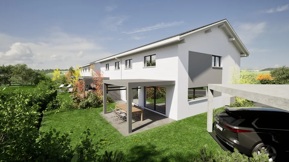 Maison mitoyenne de 5.5 pièces à vendre à Cornol