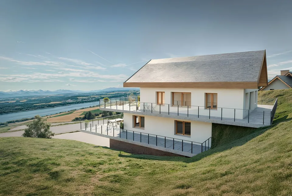 Lot 1 : Magnifique villa terrasse - vue sur le lac de Neuchâtel