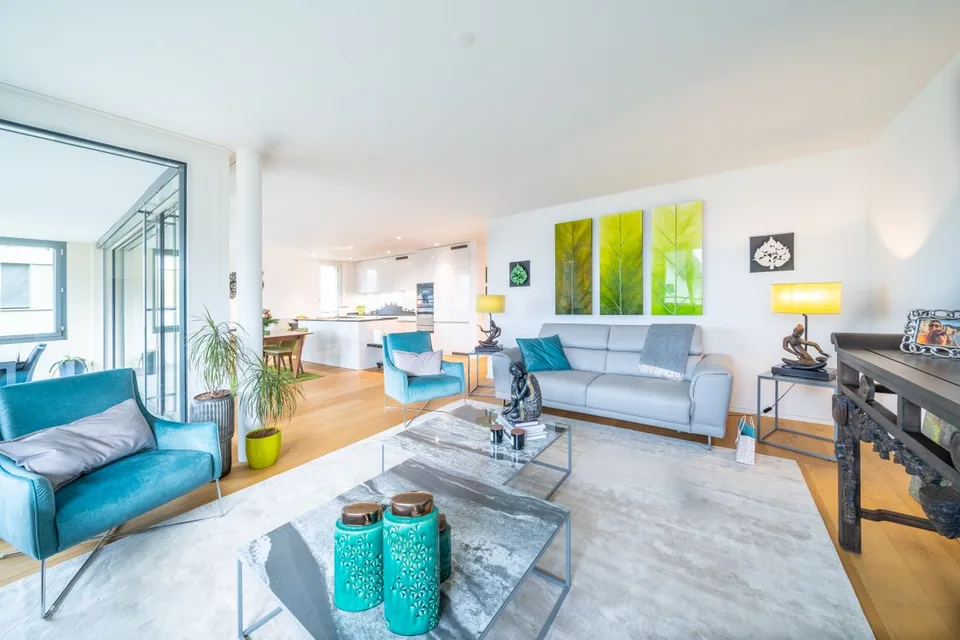 Esclusivo appartamento con giardino e vista lago e montagna