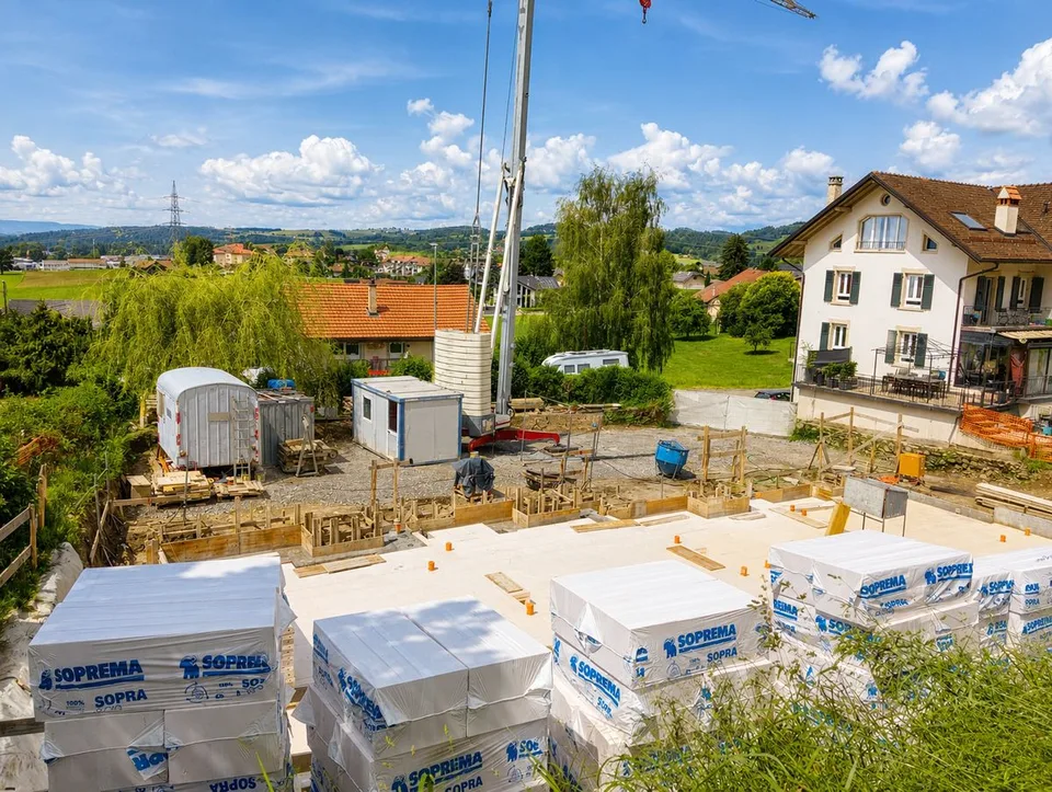 A Bossonnens, ultima villa tra 4 unità moderne e luminose