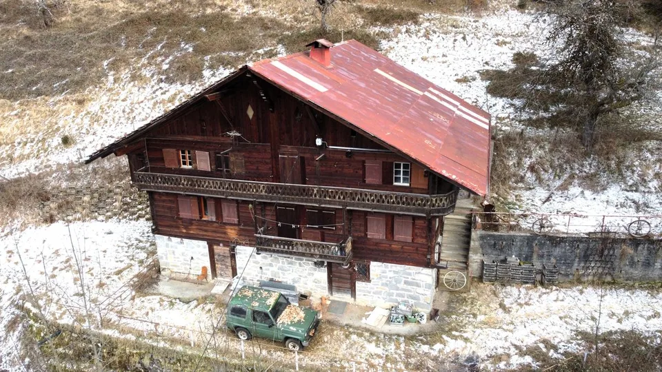 Antica fattoria del 1916 nel cuore della natura - Val d'Illiez