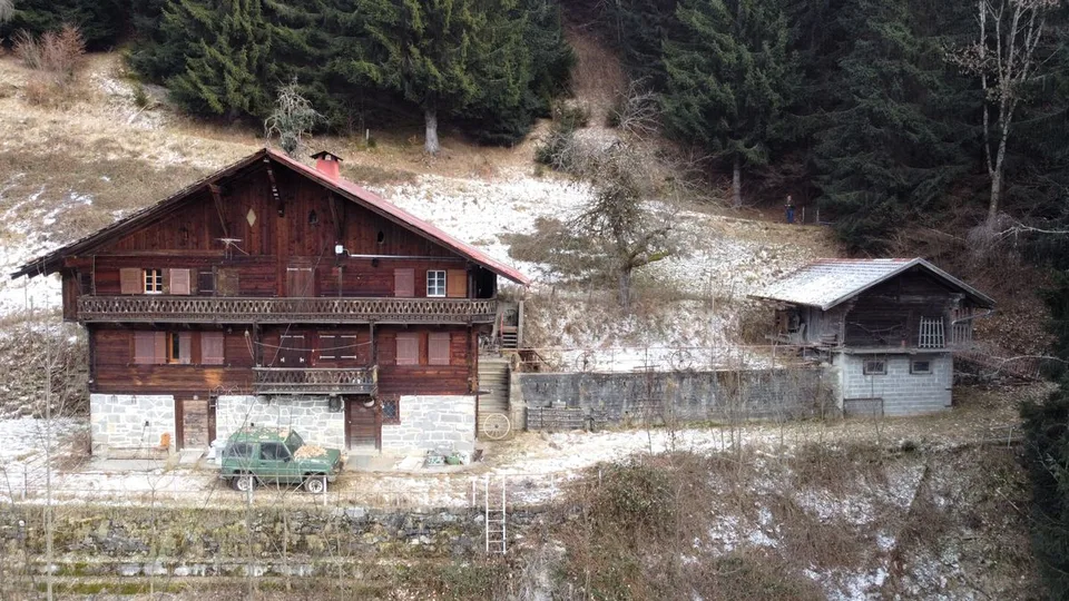 Antica fattoria del 1916 nel cuore della natura - Val d'Illiez