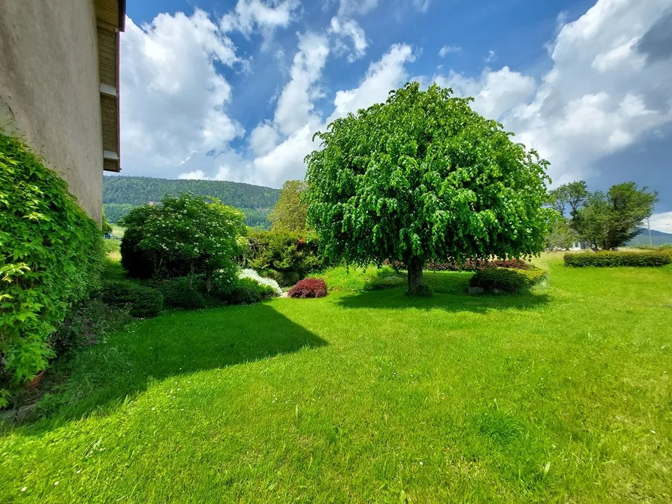 Incantevole cascina con vista lago e Alpi, composta da due appartamenti e un fienile