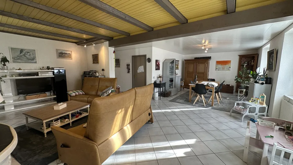 Maison à vendre de 3 logements avec grand terrain à Courgenay