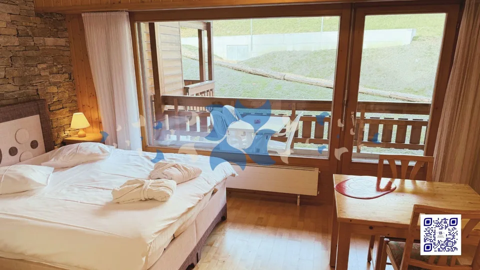 À vendre : Studio rénové avec accès direct aux bains thermaux - Les Sources - Ovronnaz, Valais