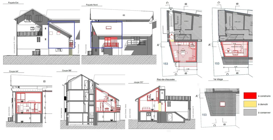VÉTROZ - vente Duplex 2.5 pièces en rénovation avec fort potentiel