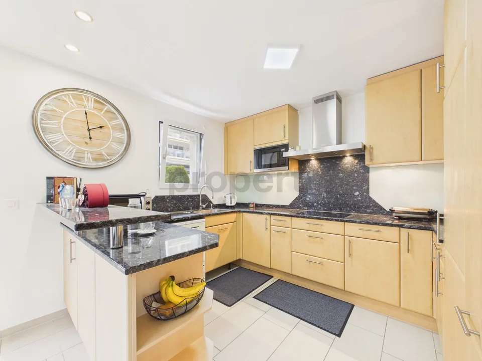 Appartement moderne de 5,5 pièces avec jardin de 290 m2 à Wetzikon