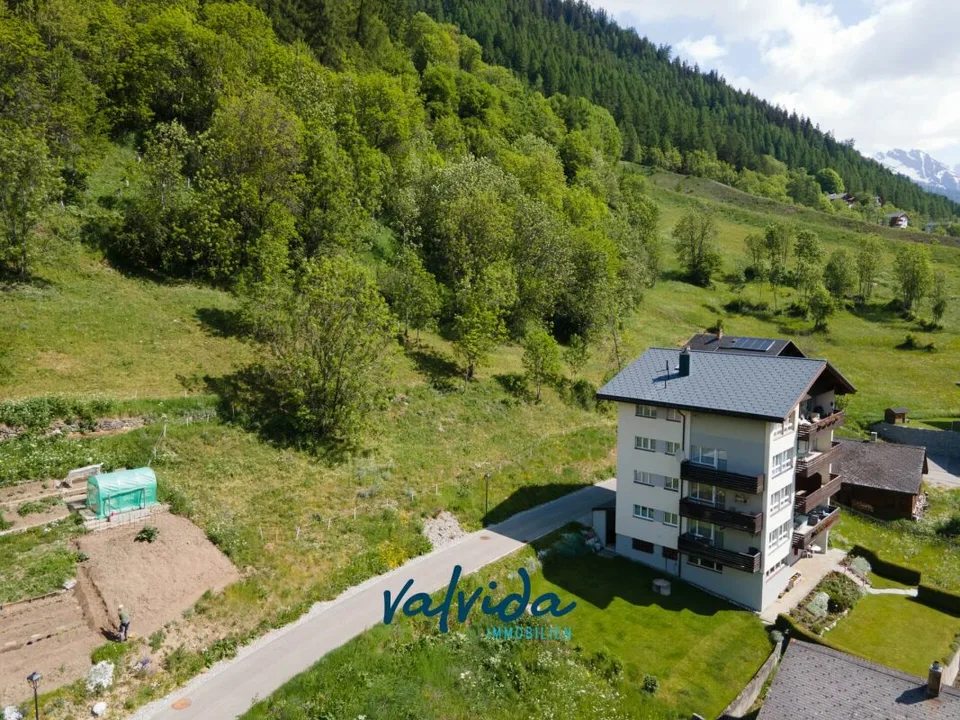 Bauparzelle in Kippel mit Blick auf das Bietschorn