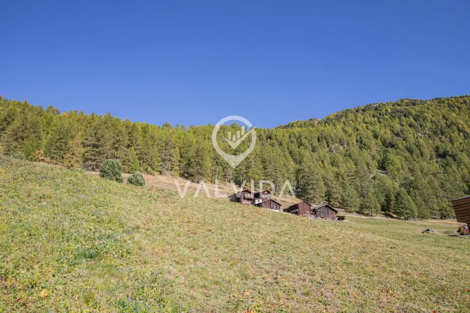 Terreno edificabile in posizione soleggiata a Gspon
