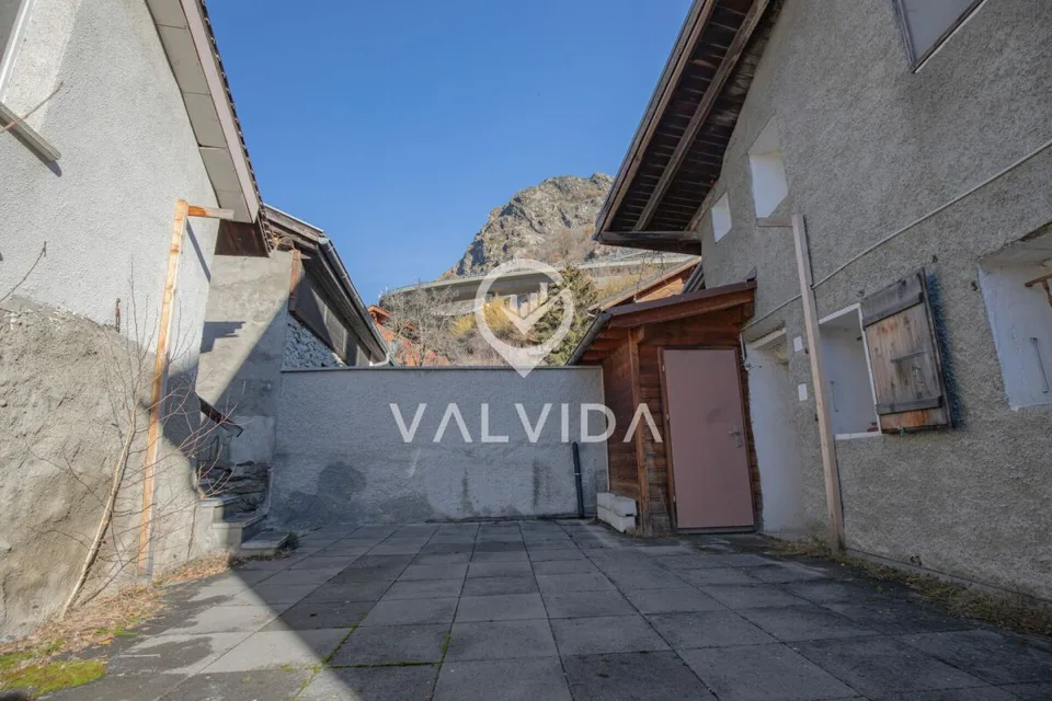 Projet de rénovation à Steg - Section de maison dans l'ancien quartier du village