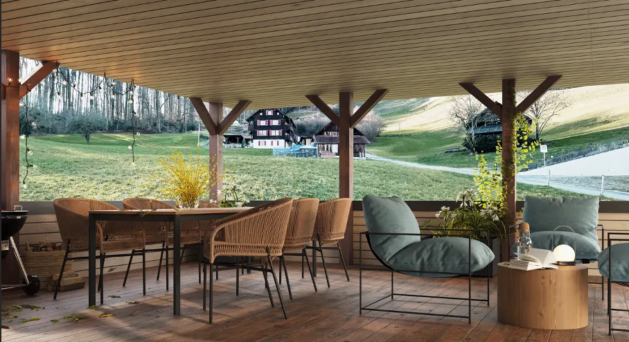 Traumhaftes Wohnen am Sarnersee  Neubau-Duplex mit Seeblick