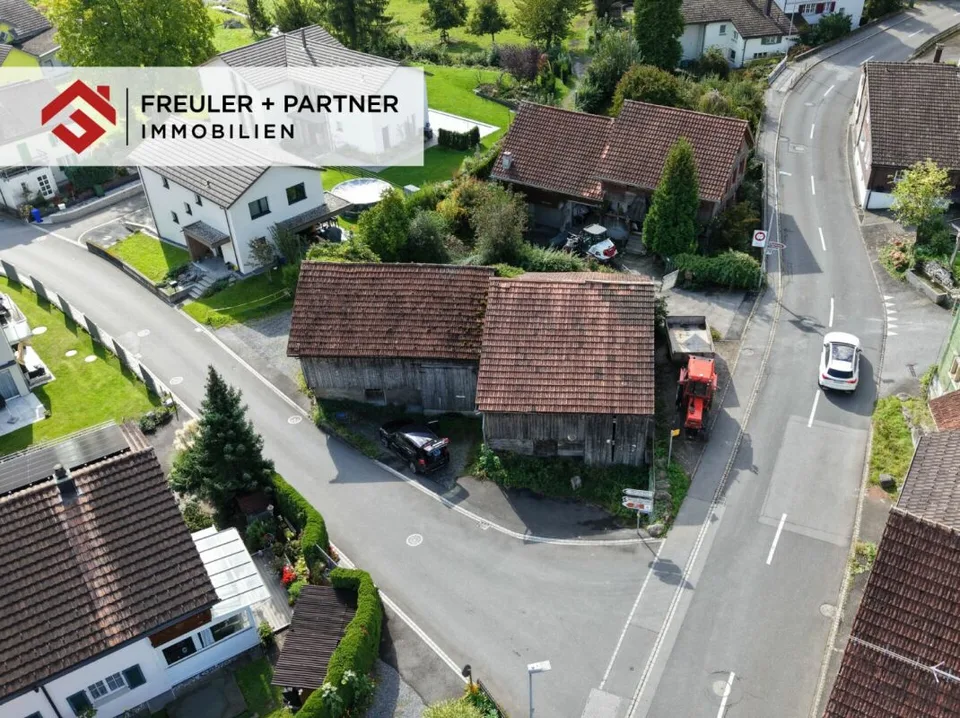 *Projektstudie vorhanden* Attraktives Bauland in der Kernzone von Wangs