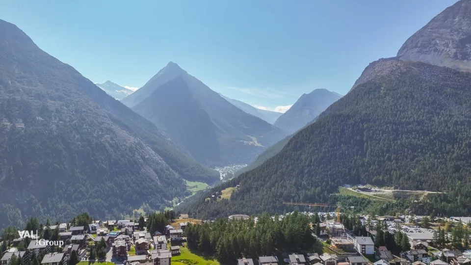 Belle parcelle edificabili con vista grandiosa a Saas-Fee