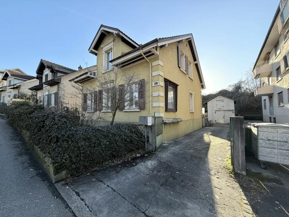 Wohnen im Herzen von Olten mit grossem Garten